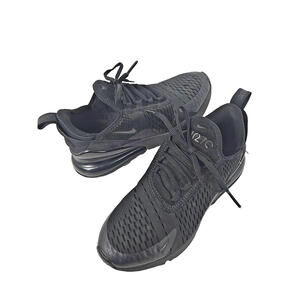 Nike Air 27c Size 6Y Black on Black Style BQ5776-001 Sneakers Athletic Shoes